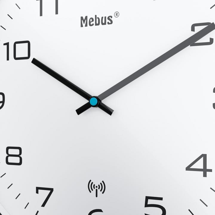 Actual product image Mebus 13079 Radio-controlled wall clock (30 cm)