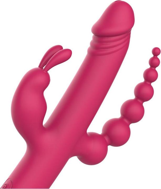 Produktbild Dream Toys Essentials Anywhere Pleasure Vibe Pink Vibrator 40 cm