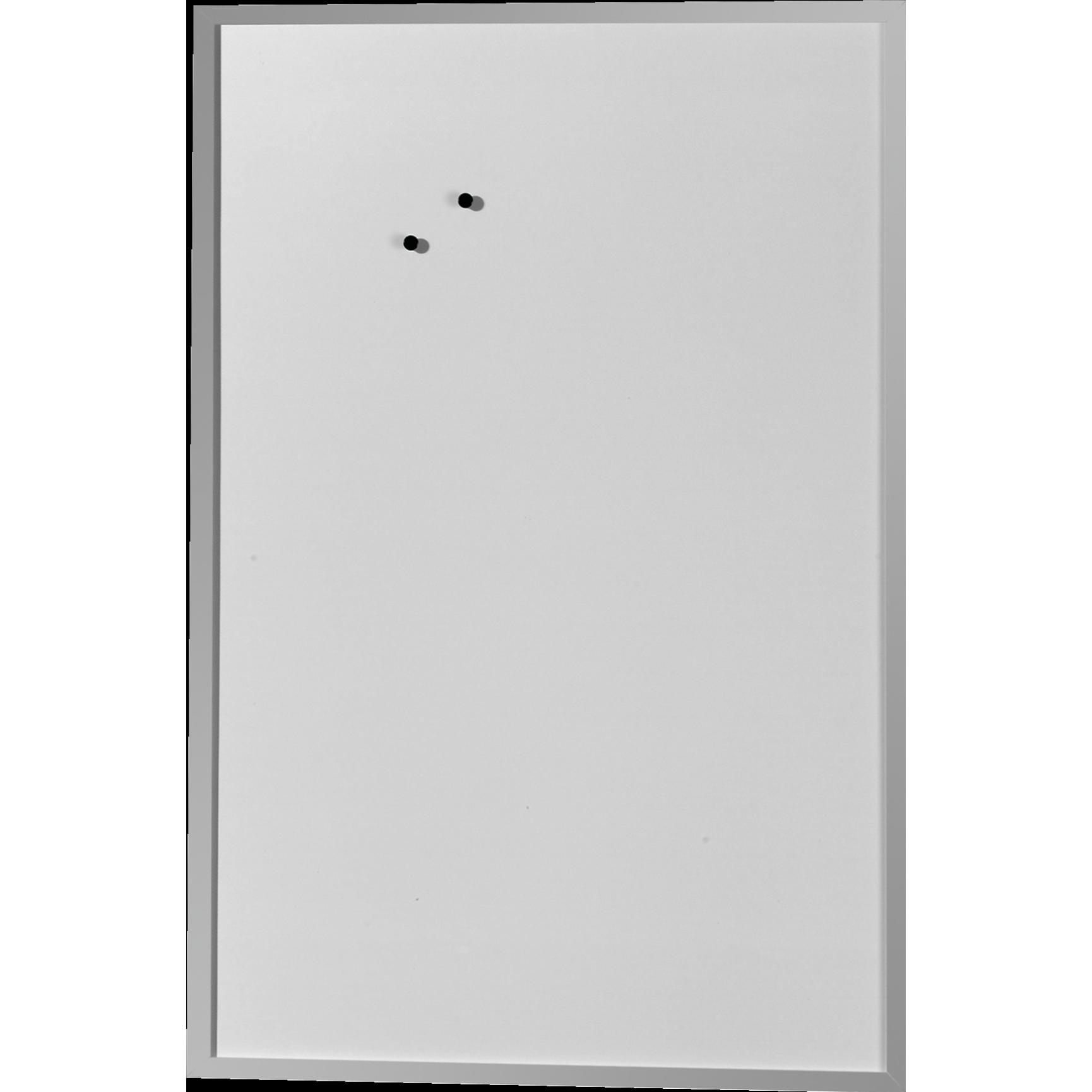 Herlitz, Präsentationstafel, Whiteboard Holzrahmen silber (60 x 80 cm)
