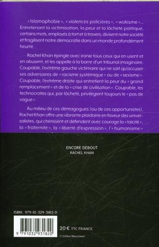 Produktbild Encore debout : la République à l'épreuve des mots (Französisch, Rachel Khan, 2024)