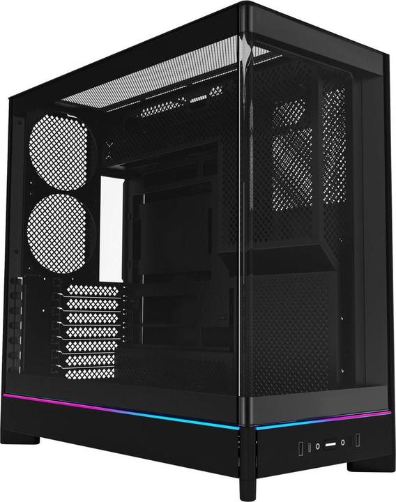 Image du produit Montech HS02, ATX Mid-Tower PC-Gehäuse, Gaming-PC, High-Airflow, reversibles Layout, stabile gebogen (ATX, mATX, Mini-ITX)