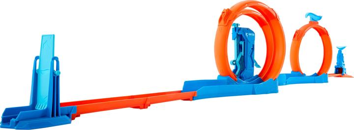 Actual product image Hot Wheels Track Creator Triple Loop Kit