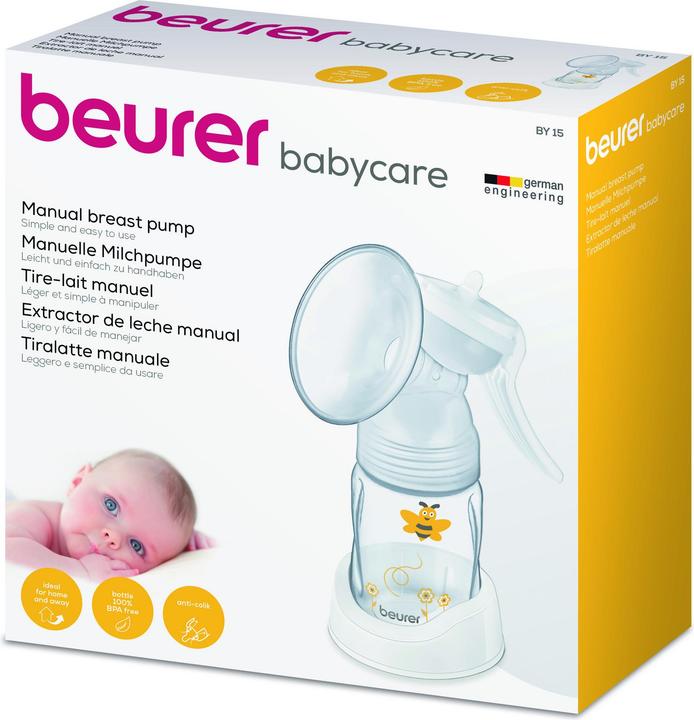 Actual product image Beurer BY 15 Manual breast pump