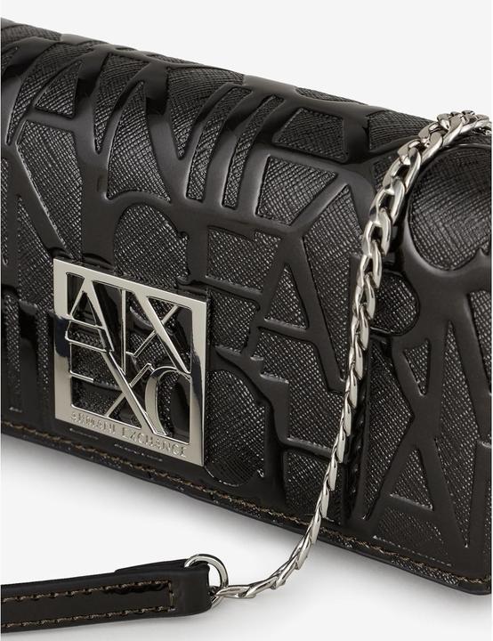 Actual product image Armani Exchange Embossed Logo Bi-Fold Wallet