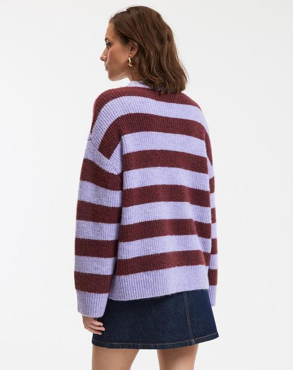Actual product image La Redoute Collections Gestreifter Pullover mit Rundhalsausschnitt (XL)