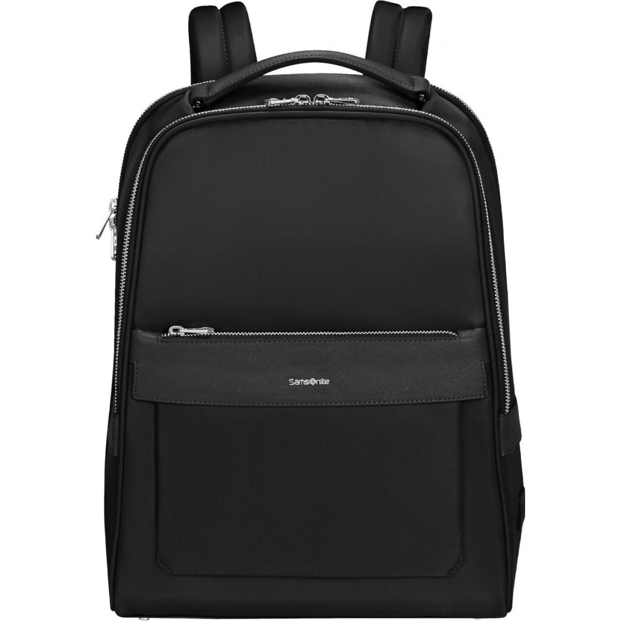 Samsonite ZALIA 2.0 Laptop Backpack (14.10", Universal), Notebooktasche, Schwarz