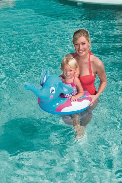 Image du produit Bestway Elephant Spray Ring, Multicolore, Swim ring, Pattern, Vinyl, 3 yr(s), 6 yr(s)