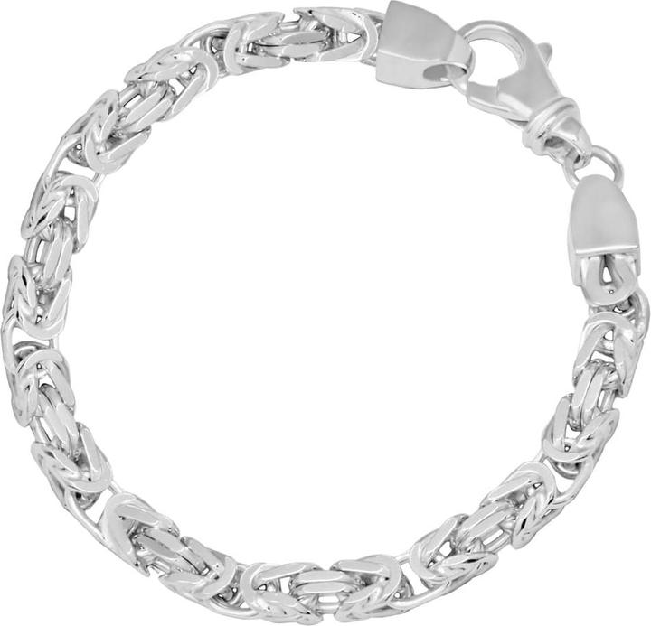 Immagine prodotto Candy Bracciale King Chain Heracles 5,9 mm, Argento 925 (21 cm, Argento 925)