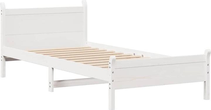 Actual product image vidaXL Bed without mattress (120 x 200 cm)