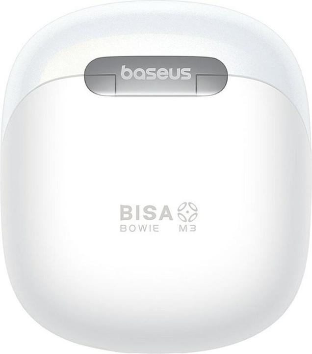 Image du produit Baseus Ecouteurs Bowie M3 True Wireless Blanc de Lune (ANC, 6.50 h, Sans fil)