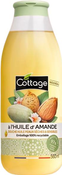 Produktbild Cottage Duschöl Mandel (560 ml)