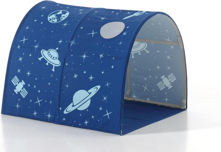 Produktbild Vipack Halbhohes Bett Astro mit Rutsche (90 x 200 cm)