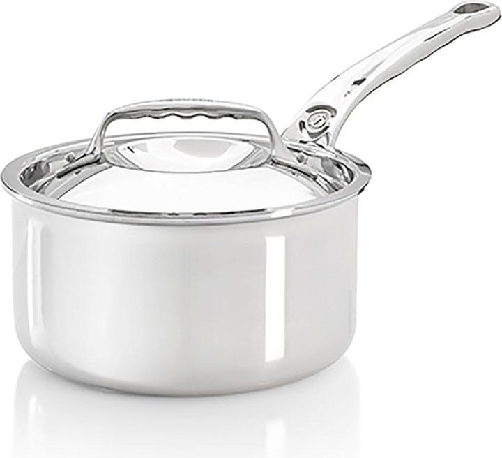 Actual product image de Buyer Affinity saucepan with lid induction (20 cm, Pot, Stainless steel)