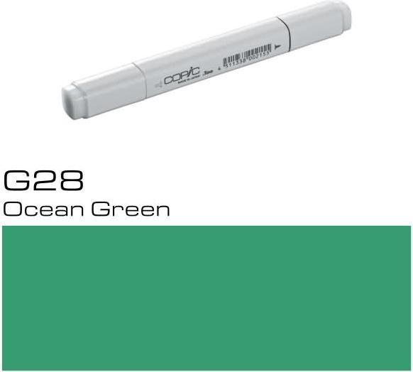 Actual product image Copic Graphic marker Classic type G - 28 (G28 - Ocean Green, 1 x)