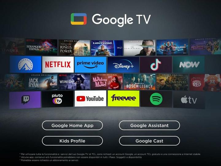 Produktbild TCL 43T69C (43", QLED, 4K, 2025)