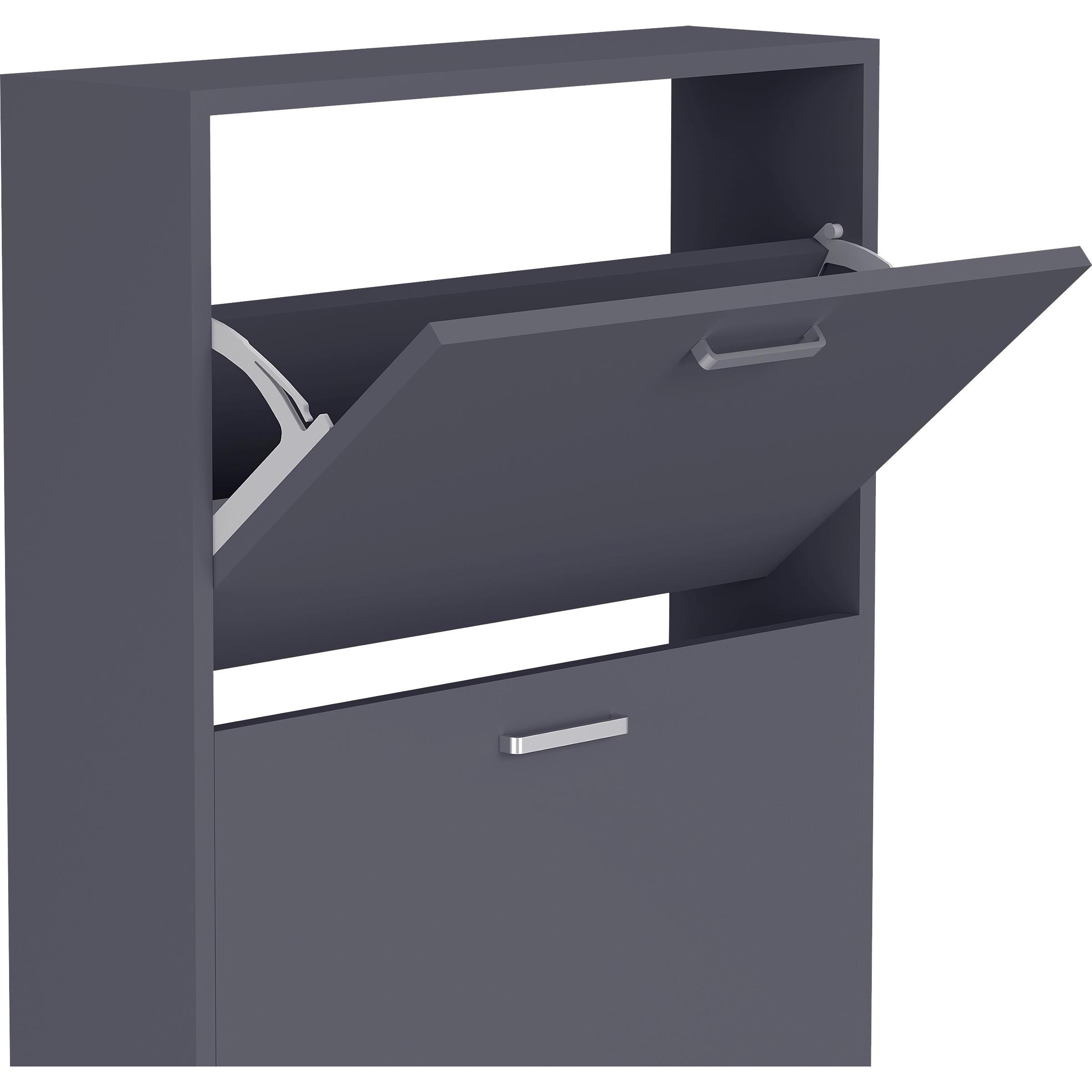 Thumbnail - VCM, Schuhschrank, Sulos (59 x 17 x 144 cm)