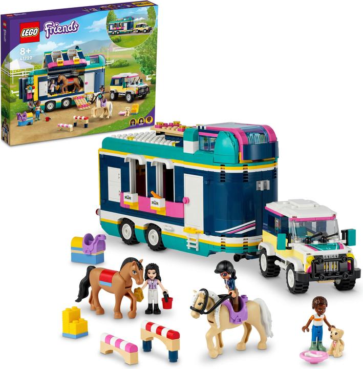 Produktbild LEGO Pferdeanhänger (41722, LEGO Friends)