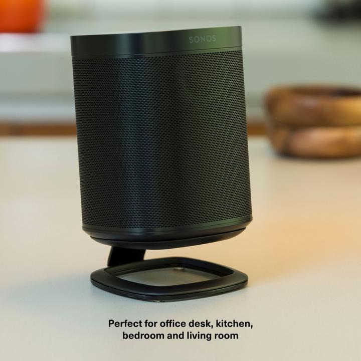 Produktbild Flexson Sonos ONE Tischständer in schwarz einteilig (1 Stk., Ständer)