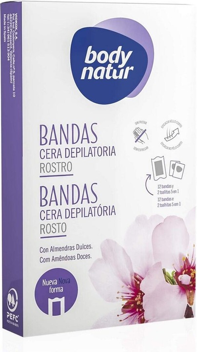 Natur B.Almond Facial Band 12 Units (Körperlotion)