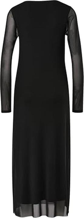 Image du produit Comma Kleid Mesh-Kleid im Slim Fit mit Wasserfall-Ausschnitt (38)