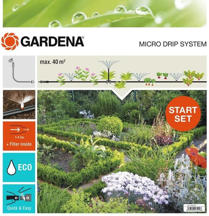 Image du produit Gardena système de micro-goutte (Kit d'irrigation goutte à goutte)