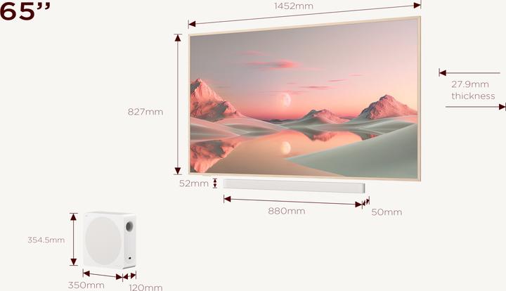 Actual product image TCL 65A300 PRO NXTVision (65A300 PRO) (65", QLED, 4K, 2024)