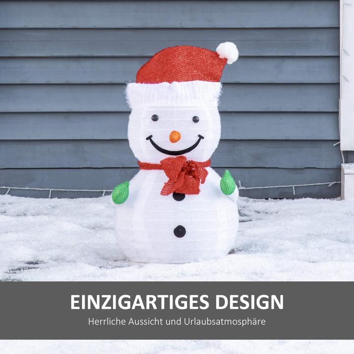 Actual product image Jamb Snowman with LED