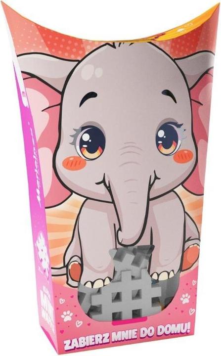 Marioinex Mini Waffel 25 Stück Pocket Pets: Elefant