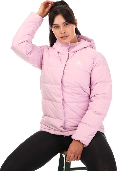 Actual product image adidas Womens/Ladies Helionic Hooded Down Jacket (34)