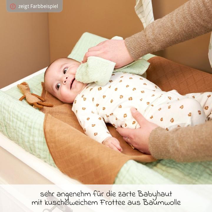 Image du produit Meyco Baby-Waschlappen & Waschhandschuhe Waschtuch / Spucktuch 6er Pack Frottee 30