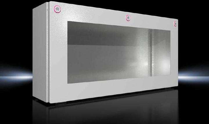 Actual product image Rittal Bus housing KX sheet steel viewing pane 600x300x155mm (Housing)