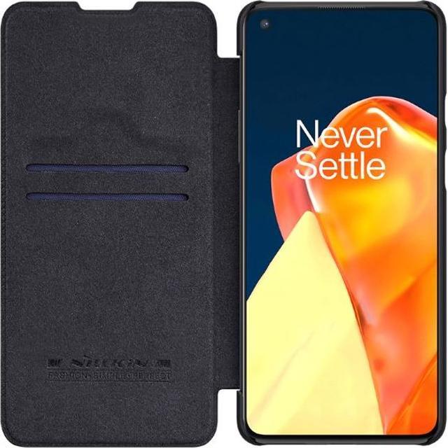 Thumbnail - Nillkin Qin Series (OnePlus 9R), Smartphone Hülle, Schwarz