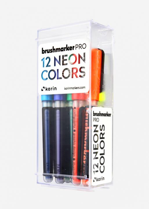 Produktbild Karin Brush Marker Pro (Neon Colors, 12 x)