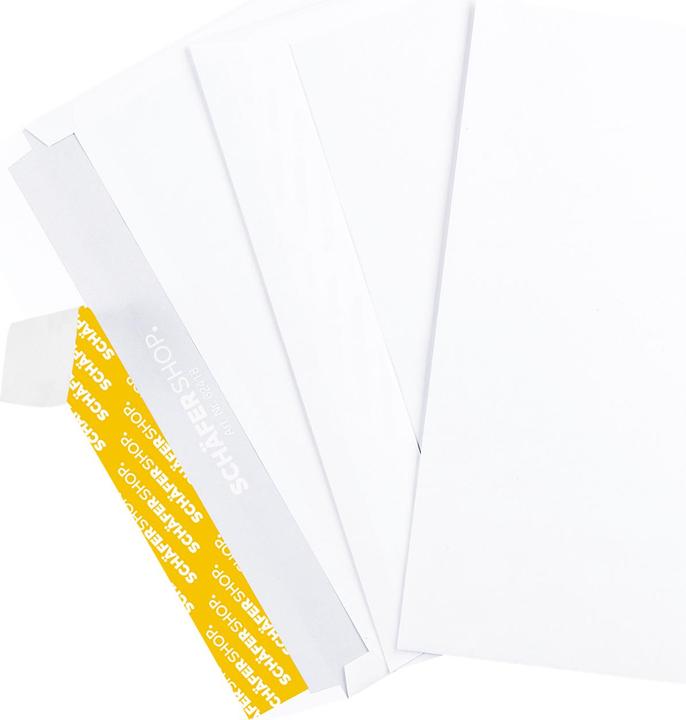Immagine prodotto Schäfer Shop Buste pure, DIN lungo con adesivo, 250 pezzi (DL, 250 x)