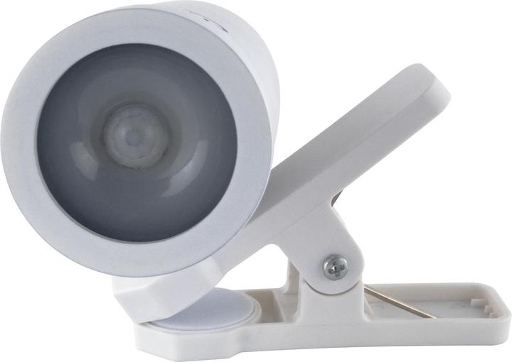Image du produit REV LED Akku Clip Leuchte mit Schalter, weiss 2014100300 (180 lm)