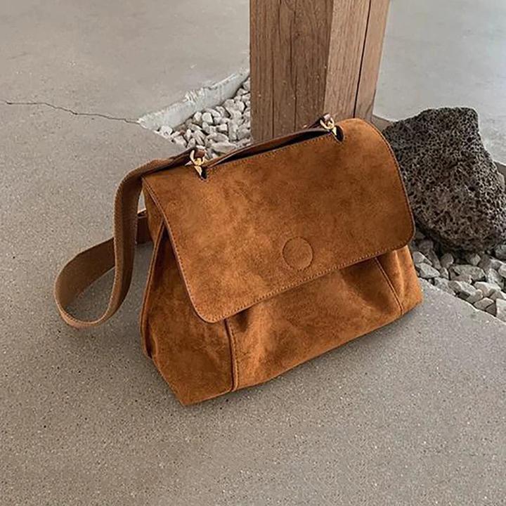 Immagine prodotto Only-Bags.Store Moda Borse a tracolla Retro Pu Leather Flap Crossbody Bag Messenger Handbag Clutch Purse