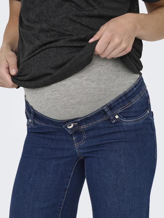 Actual product image Only Maternity OLMWAUW Mittlere Taille Weiter Beinschnitt Jeans Jeans mit weitem Bein (30)