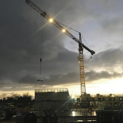 Actual product image Scangrip SITE LIGHT 30 LED construction floodlight, 5000 - 30000 lm, 315 W, Bluetooth (30000 lm)