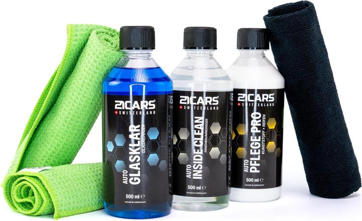 Produktbild 21cars Interior Innenraum Autopflege Set | 6-teilig