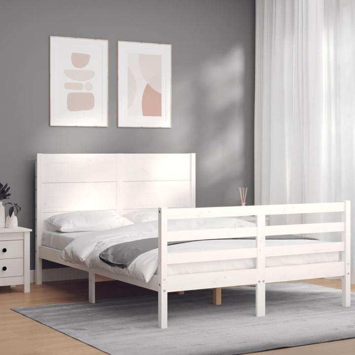 Produktbild vidaXL Bettrahmen (140 x 200 cm)