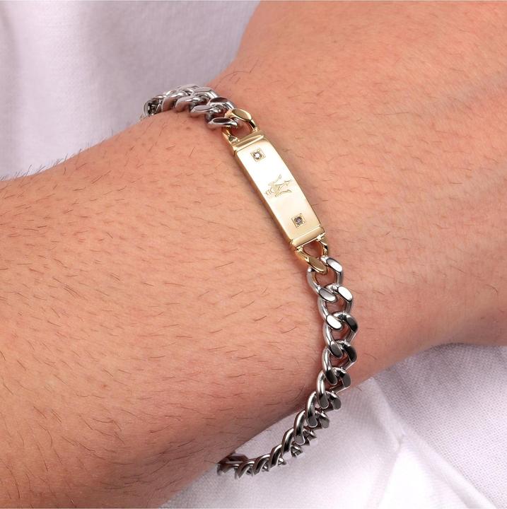 Image du produit Maserati Armband (22 cm, Acier inoxydable)