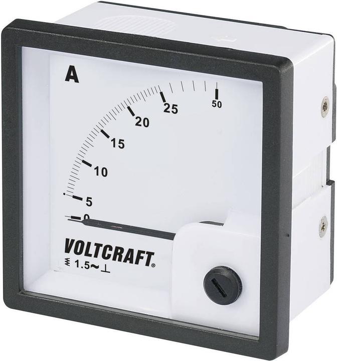 Actual product image Voltcraft Analogue panel meter