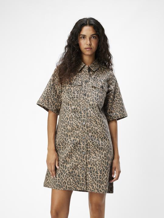 Produktbild Object Leoprint Minikleid (S)