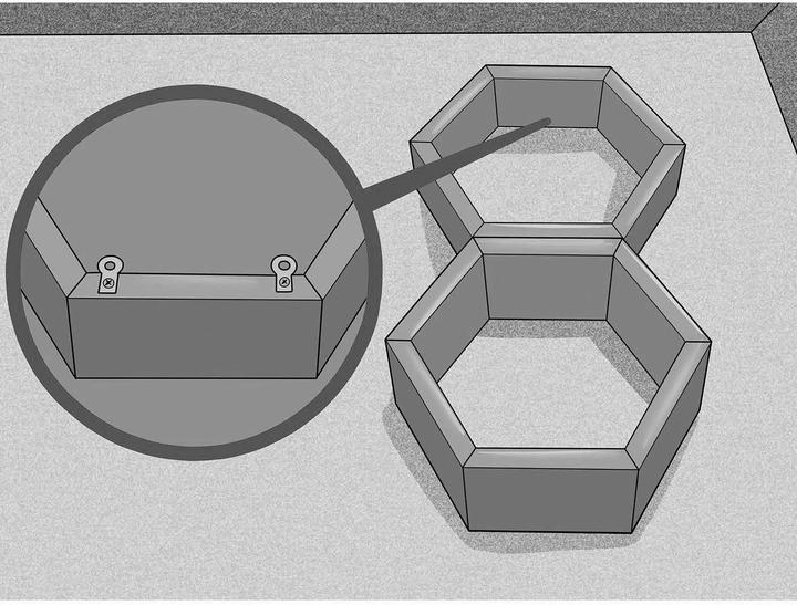 Produktbild Hanah Home Jordan (40 x 10 x 37 cm)