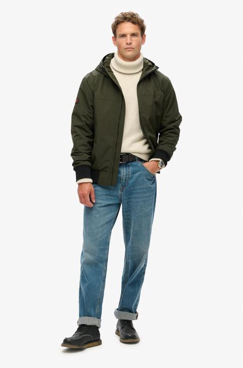 Actual product image Superdry Surplus Nylon Hooded Bomber (L)