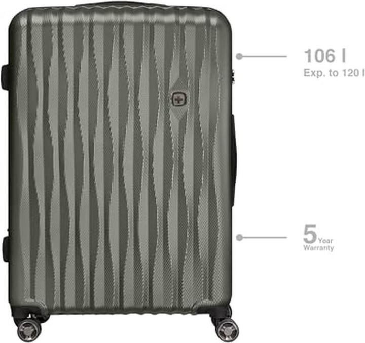 Produktbild Wenger Energie Hardcase-Koffer mit 4 Rädern, Trolley, Sicherheitsschloss, USB-Port, erweiterbar