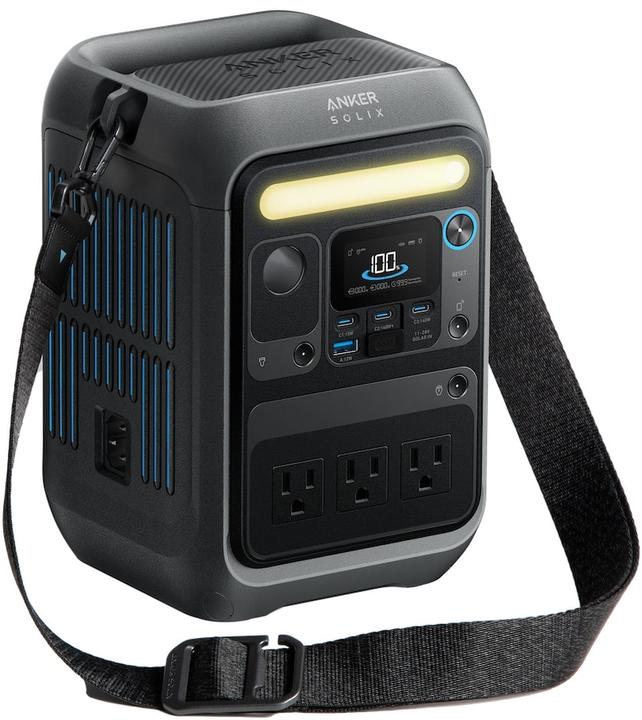 Produktbild Anker Solix Powerstation C 300 X + Solarpanel 100W