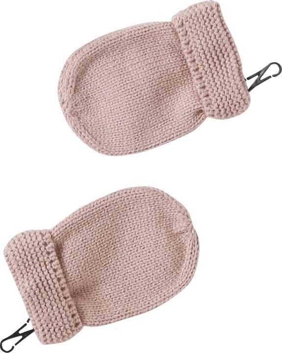 Actual product image Vertbaudet Girls' baby set: BASICS hat, round scarf & mittens