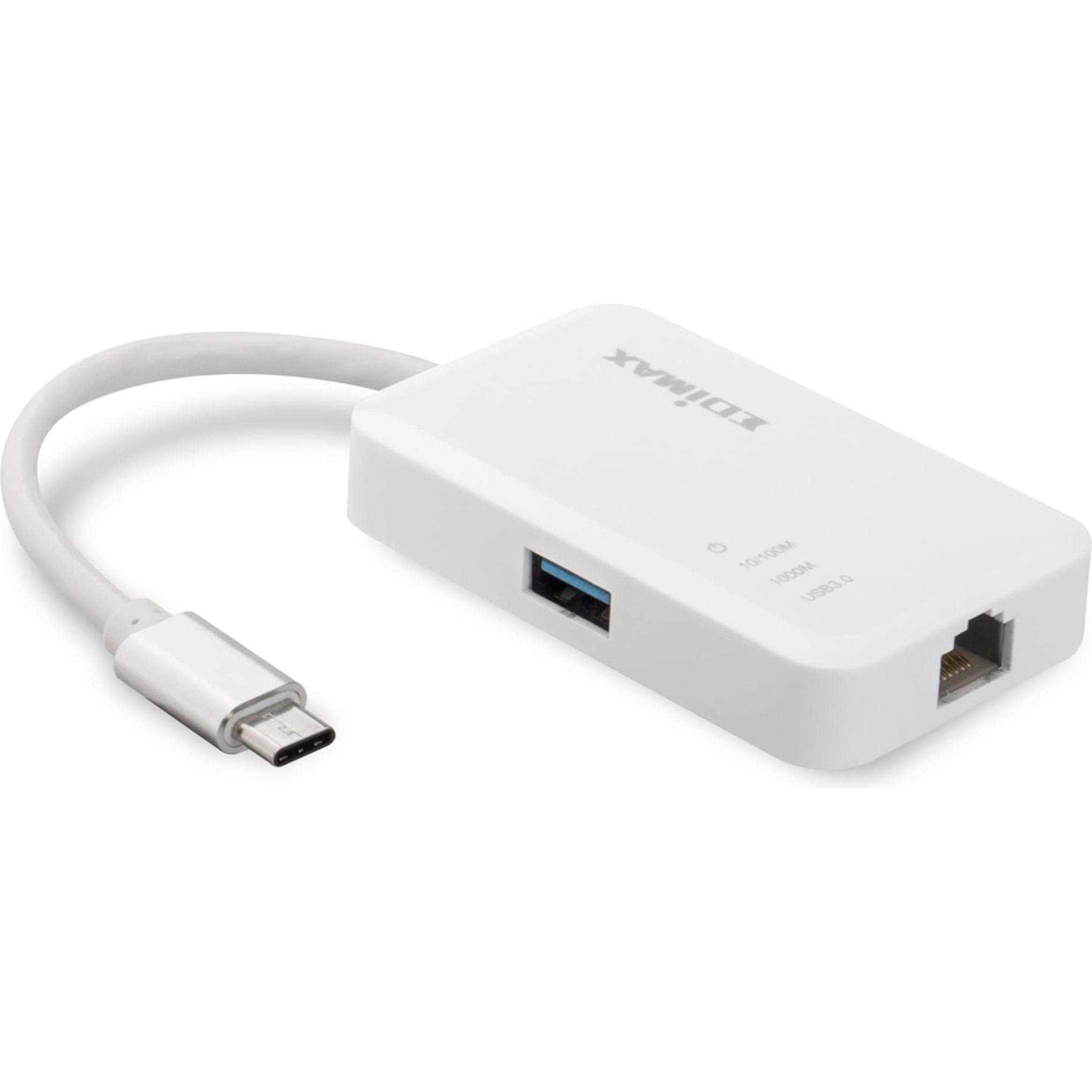 Thumbnail - edimax Eu-4308 (USB-C, 4 Ports), Dockingstation + USB Hub, Weiss