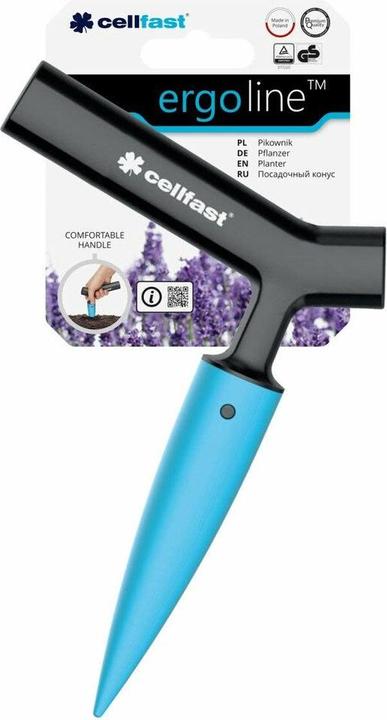 Produktbild Cellfast Ergo Pflanzholz, pflanzer, Blumenzwiebelpflanzer, Pikierstab für die Erde, Leichtes Gewicht